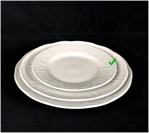 Assiette 20 cm - Grand siècle | Le Vaisselier, Location de vaisselle