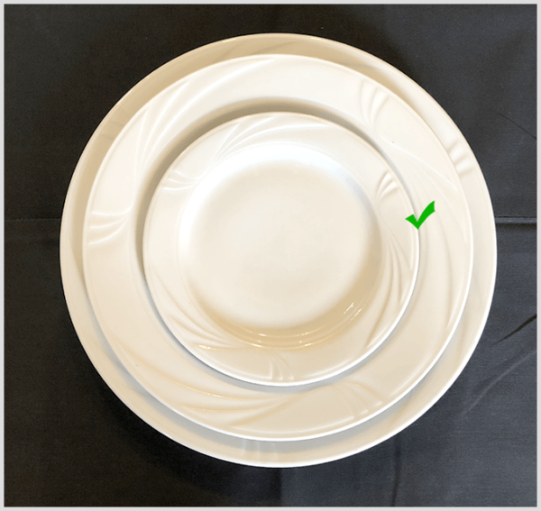 Assiette 20 cm – Lubiana | Le Vaisselier, Location de vaisselle