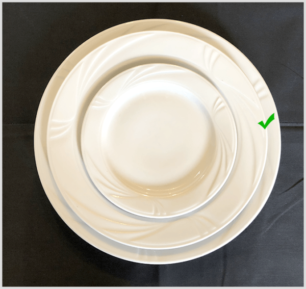 Assiette 27 cm – Lubiana | Le Vaisselier, Location de vaisselle