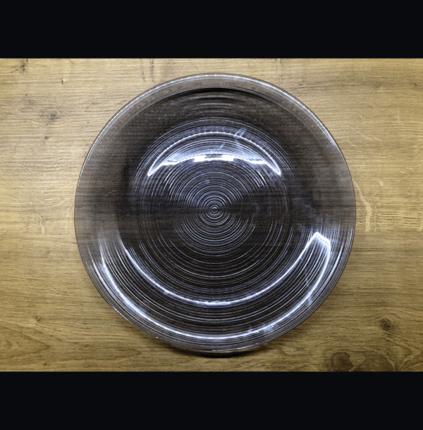 Assiette en verre ∅ 25cm | Le Vaisselier, Location de vaisselle