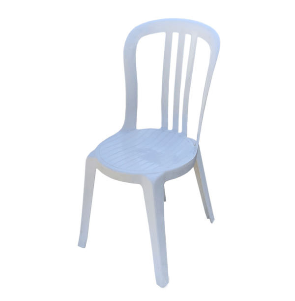 Chaise bistro blanche | Le Vaisselier, Location de vaisselle