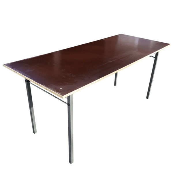 Table rectangulaire 180/75cm | Le Vaisselier, Location de vaisselle