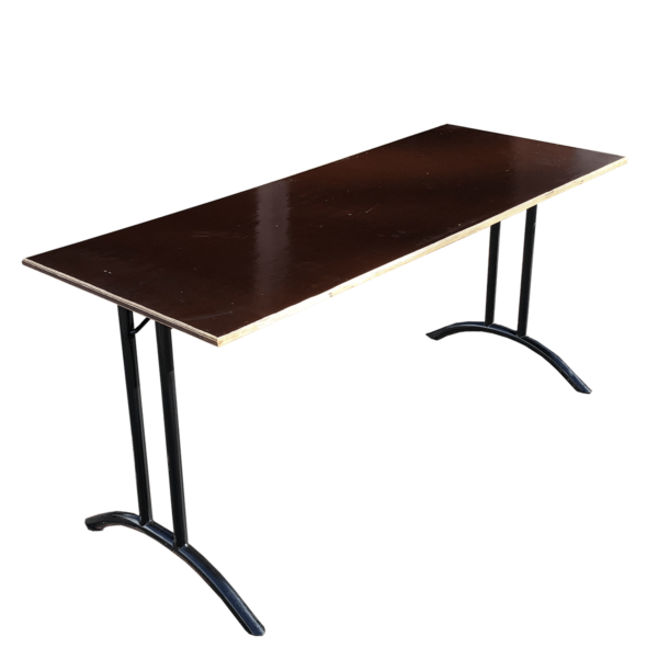Table rectangulaire 150/60 cm | Le Vaisselier, Location de vaisselle